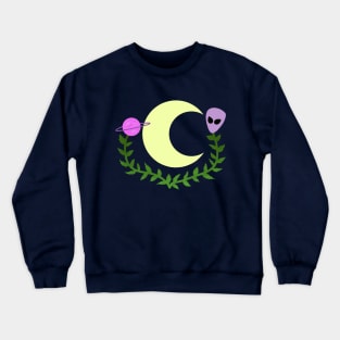 XTRATERRESTRIAL MOON VINE! Crewneck Sweatshirt